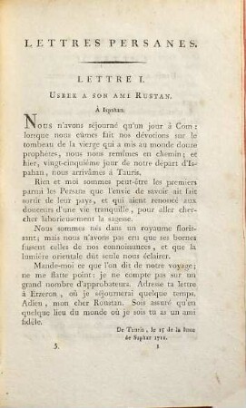 Oeuvres complètes de Montesquieu, 5
