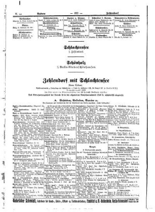 Zehlendorf mit Schlachtensee