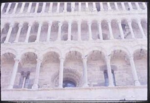 Arezzo, Pieve di Santa Maria : Fassade