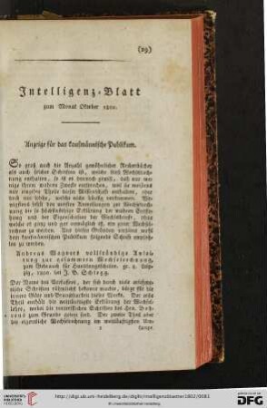 Zum Monat Oktober