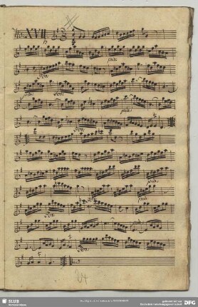 17. Anonymus, Instrumentalstücke, G-Dur