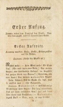 Erster Aufzug.