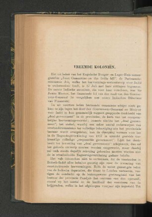 Vreemde Koloniën, door D. G. Stibbe.