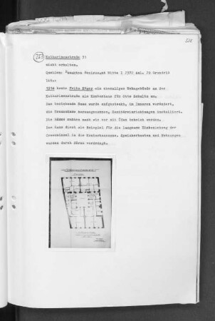 253 Katharinenstraße 31, nicht erhalten.