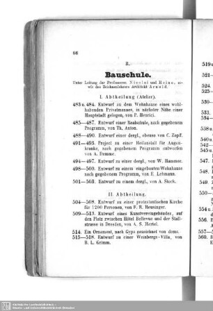 B. Bauschule