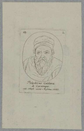 Bildnis des Polydorus Caldara de Caravagio