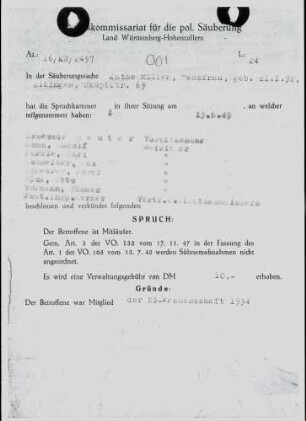 Müller, Käthe