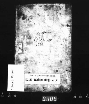 Gerichtshandelsbuch, Bd. 08