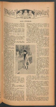 Las fresas : Páginas infantiles