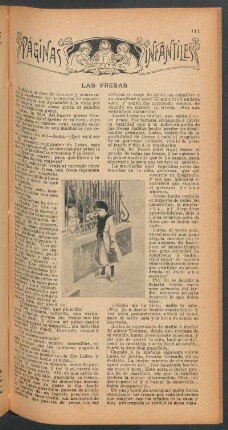 Las fresas : Páginas infantiles