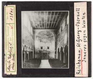 Reichenau, Oberzell: St. Georg, Inneres nach Westen