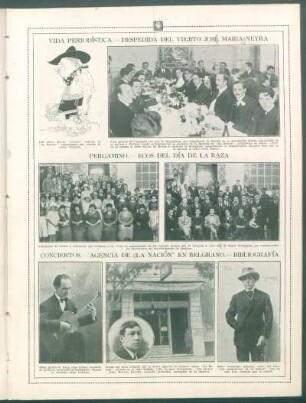Vida periodística.- Despedida del viejito José María Neyra