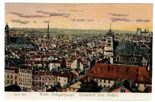 Serie Nr. 60/2: Westl.Kriegsschaupl.: Ueberblick über Brüssel.