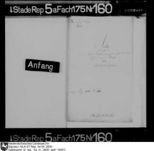 Verpachtung der Zoll- und Akziseerhebung in Cranz an Jacob Broyer (Breyer)