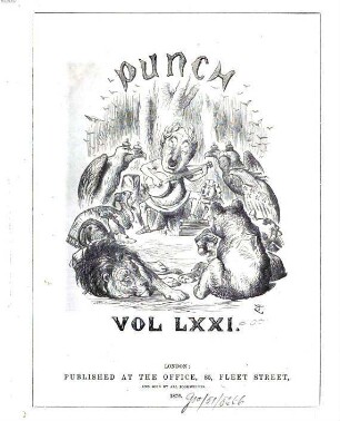 Punch. 71. 1876