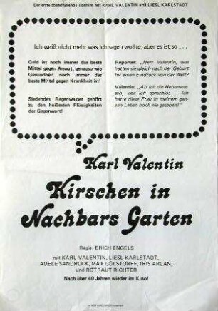 Kirschen in Nachbars Garten
