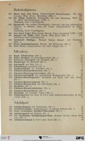 Schildpatt (Nr. 683-694)