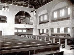 Fischer, Theodor; Stuttgart; Erlöserkirche - Innenansicht
