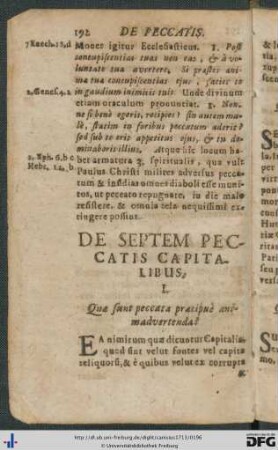 De Septem Peccatis Capitalibus.