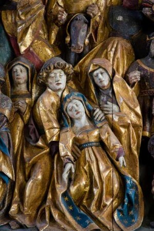 Deutschland. Niedersachsen. Assel. Kirche Sankt Martin. 1100 bis 1150. Passions Flügel Altar von 1510 bis 1525