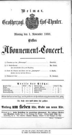Abonnement=Concert