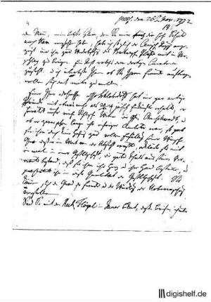 4: Brief von Karl Abraham Freiherr von Zedlitz an Johann Wilhelm Ludwig Gleim