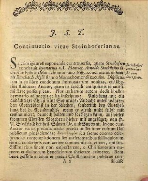 L. J. J. Langii Historia superintendentium Burggraviatus Norici superioris generalium, [20]. Continuatio 19