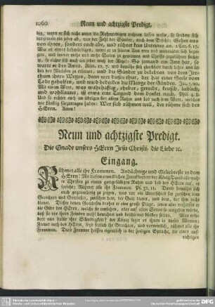 Neun und achtzigste Predigt