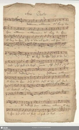 Demetrio. Excerpts - Mus.2-E-646 : S, strings, bc