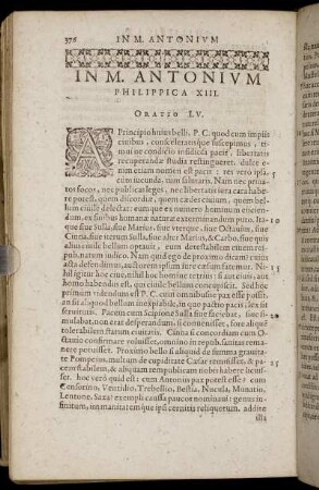 In M. Antonium Philippica XIII. Oratio LV.