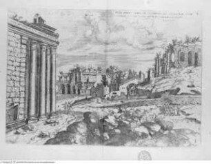 Discorsi sopra l'antichità di Roma., Tafel 3: Haec habet templum Antonini, et Faustinae, ...