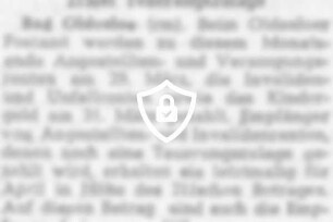 21 mal Teuerungszulage