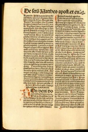 De sancto Mattheo apostolo et evangelista. Sermo .LXXXVII.