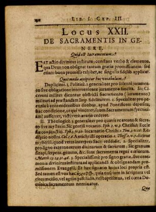 Locus XXII.