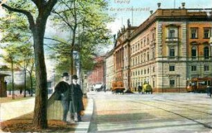 Leipzig: an der Hauptpost