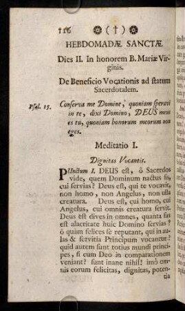116-124, Meditatio I - III