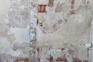 Szenen aus Heiligenlegenden — Malerei an der südlichen Tonnenwand — Wandbild