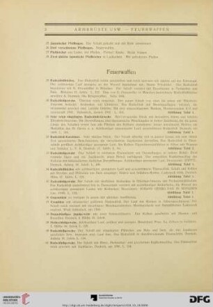 Feuerwaffen (Nr. 29-79)