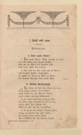 I. Gott mit uns