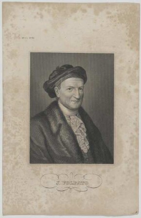 Bildnis des J. Volpato