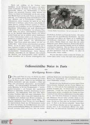 11/12: Oesterreichische Maler in Paris