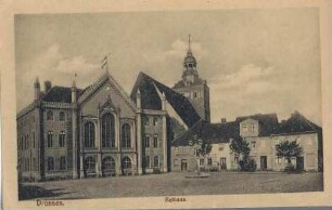 Postkarte, Drossen (Ośno Lubuskie)