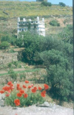 Tinos. Taubentürme in Privatbesitz