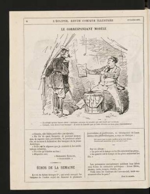 Le correspondant modèle
