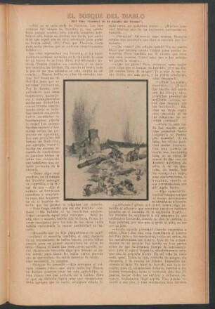 El bosque del diablo : (Del libro "Cuentos de la batalla del Somme")