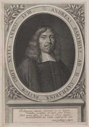 Bildnis des Andreas Barthivs