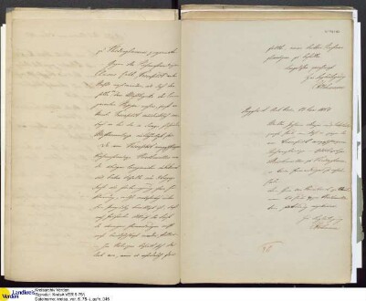 Von W. Fehsenfeld (Blender, Morsum) 1863 beantragte Wind- und Dampf-Kornmühle an der Straße zwischen Amedorf und Oiste; V.