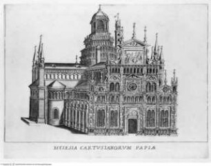Palazzi diversi nel'alma città di Roma, et altre, Taf. 46: Pavia, Certosa