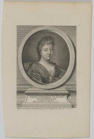 Bildnis der Marie Catherine Le Jumel de Berneville