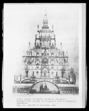 Evanglische Kirche in Leipzig